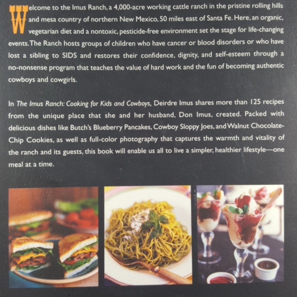 Cookbook THE IMUS RANCH Book 2005 - Picture 7 of 8